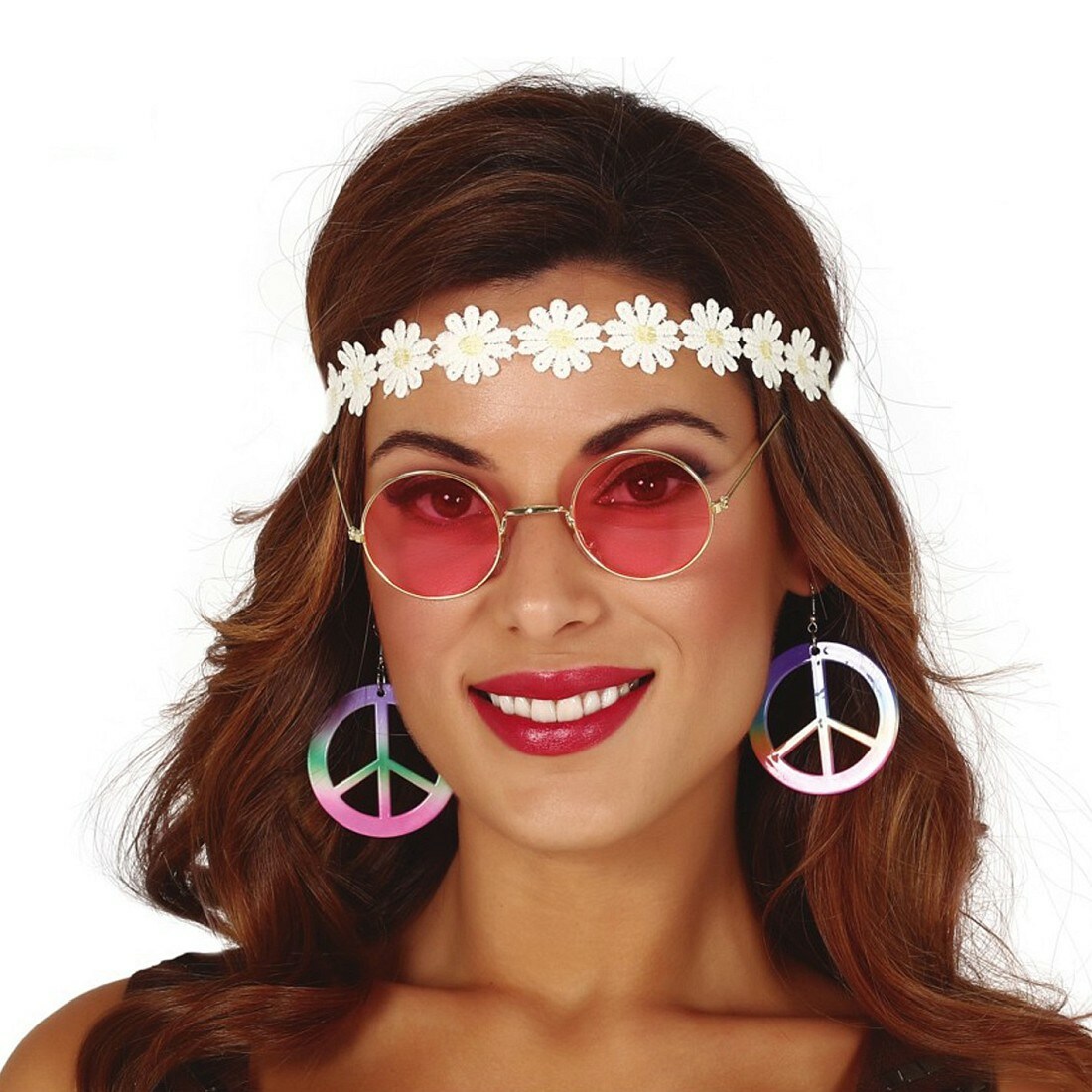 MJPARTY Herren 60er Jahre Kostüm-Set – Groovy Powers Perücke, Brille & Zubehör Für Spionagefilm-Look