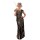 Edles langes Paillettenkleid Gatsby-Style für Damen Gold-Schwarz 38/40 (S/M)