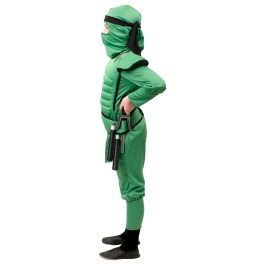 Coole Ninja-Verkleidung für Jungen Grün 140cm 9-10 Jahre