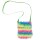 Trendige Regenbogen Plüsch-Handtasche für Frauen 22x22cm
