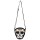 Stylische Dia de los Muertos Handtasche 18x20cm
