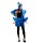 Witziges Pfau-Kostüm für Damen Blau