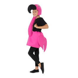 Angesagtes Flamingo-Kostüm für Kinder Pink