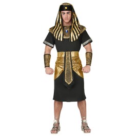Schönes Pharao-Kostüm für Herren Schwarz-Gold XL (54)