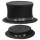 Eleganter Chapeau Claque Schwarz