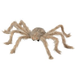 Riesige Vogelspinne mit Haaren Beige 75cm