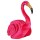 Stylischer Flamingo Hut für Erwachsene Pink