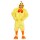 Witziges Hühner-Kostüm für Damen & Herren Gelb