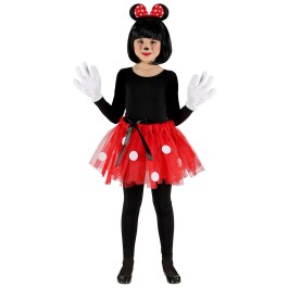 Zauberhaftes Mini Maus Kostüm-Set für Mädchen