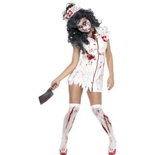 Zombie Krankenschwester Kostüm M 40/42