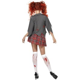 Damen Zombie Kostüm High School Girl S 36/38