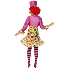 Clownskostüm Clownfrau bunt M 40/42