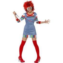 Chucky Lady Halloweenkost&uuml;m S 36/38