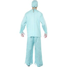 Zombie Doktor Kostüm blau L 52/54