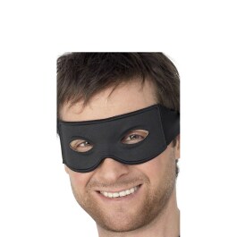 Zorro Maske schwarz