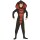 Ninja-Kämpfer Kostüm für Jungen Schwarz-Rot