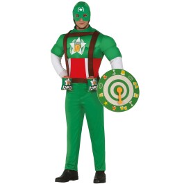 Witziges Beerman-Kostüm für Männer Grün