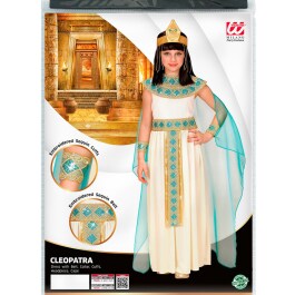 Elegantes Ägypterin Kostüm für Mädchen Beige 116, 4 - 5 Jahre