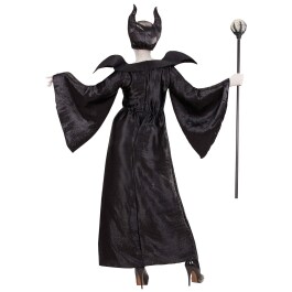 Maleficient Kostüm für Frauen Schwarz S (34/36)