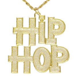 Stylische Hip-Hop Kette Gold
