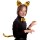 Süßes Tiger Kostüm-Set für Jungen & Mädchen Gelb-Schwarz
