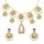 Aufregendes Zigeunerin Schmuck-Set Gold