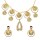 Aufregendes Zigeunerin Schmuck-Set Gold