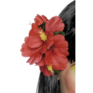 Blumen Haarschmuck Haarspange rot