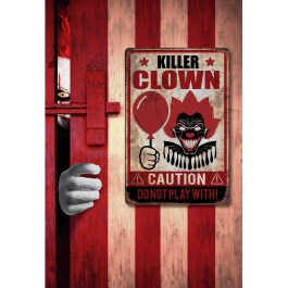 Deko Plakat Halloween Poster "Killer Clown"...