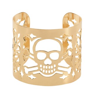 Armband Skull Armreif mit Totenkopf-Motiv Piratenarmband