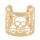 Armband Skull Armreif mit Totenkopf-Motiv Piratenarmband