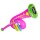 Aufbalsbare Tuba Trompete Clown Rosa 63cm