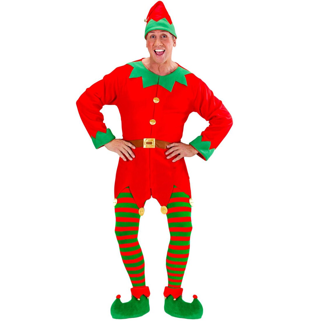 Weihnachtself Kostüm Kinder Jungen, Weihnachtswich Produktbild-Vorschau 3