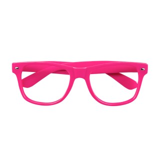 Neon Partybrille pink