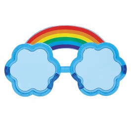 Party Regenbogen Brille