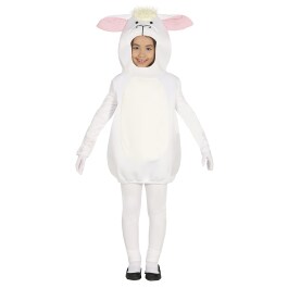Schaf Kostüm Kinder Faschings Outfit Lamm