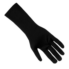 Schwarze Kostüm Handschuhe XL Knochenhände Bones