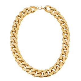 Goldenes Pimp Set mit Halskette Armband und Partybrille