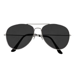 Set Rocker mit Mütze Partybrille Halskette Armband und Schnurrbart