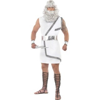 Zeus Kostüm Antike Weiß M 48/50