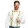 Verkleidungsset Clown mit Clownsnase Fliege und Hosenträger