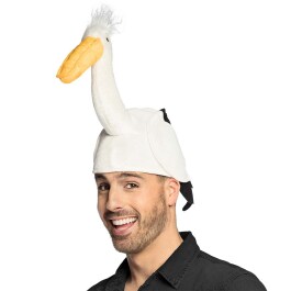 Karnevalsmütze Storch Faschingshut