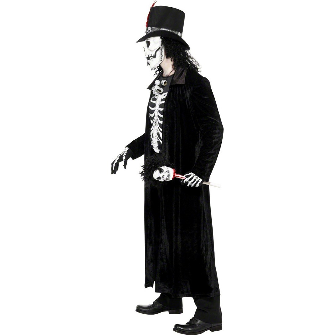 Voodoo Priester Kostum Halloweenkostum Schwarz M 48 50 Zombiekostum H 47 99