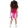 Kinder Cheerleader Kostüm Cheerleaderkostüm pink S 128 cm