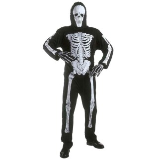 Skelett Anzug Skelettkostüm Halloween L 158cm 11-13 Jahre