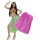 Hawaii Bastrock Deluxe Faschingskost&uuml;m pink 75cm