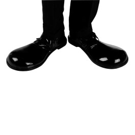 Charlie Chaplin Schuhe Clownschuhe schwarz