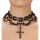 Gothic Kette mit Kreuz Gothicschmuck Halskette Steampunk