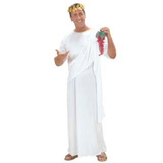 Römische Toga Kostüm Römer Grieche weiß XL unisex