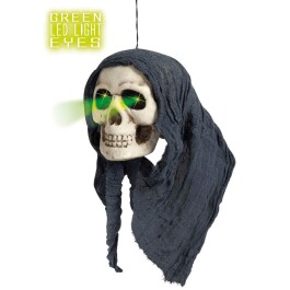 H&auml;ngender Totenkopf Deko Skelettkopf Skull...